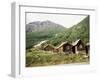 Restored Old Farm Buildings Near Loen, Olden, Norway, Scandinavia-Richard Ashworth-Framed Photographic Print