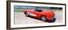 Restored Red 1959 Corvette, Side View, Portland, Oregon-null-Framed Photographic Print