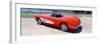 Restored Red 1959 Corvette, Side View, Portland, Oregon-null-Framed Photographic Print