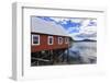 Restored salmon cannery museum, Icy Strait Point, Hoonah, summer, Chichagof Island, Inside Passage,-Eleanor Scriven-Framed Photographic Print