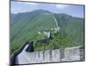 Restored Section of the Great Wall (Changcheng), Northeast of Beijing, Mutianyu, China-Tony Waltham-Mounted Photographic Print