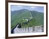 Restored Section of the Great Wall (Changcheng), Northeast of Beijing, Mutianyu, China-Tony Waltham-Framed Photographic Print