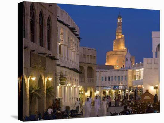 Restored Souq Waqif, Doha, Qatar, Middle East-Gavin Hellier-Stretched Canvas