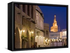 Restored Souq Waqif, Doha, Qatar, Middle East-Gavin Hellier-Framed Stretched Canvas