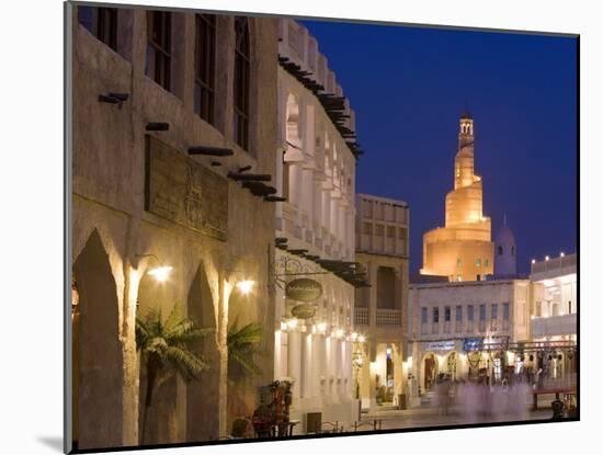 Restored Souq Waqif, Doha, Qatar, Middle East-Gavin Hellier-Mounted Photographic Print