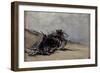 Restos de un naufragio (San Juan de Luz), ca. 1882-Carlos de Haes-Framed Giclee Print