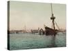 Restos Del U.S.S. Maine, Havana-William Henry Jackson-Stretched Canvas