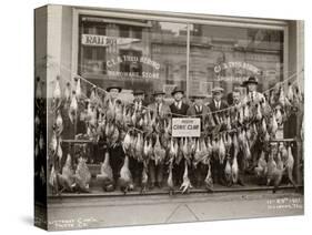 Result of a Duck Shoot Near Houston, Texas, USA, 1921-Litterst Commercial Photo Company-Stretched Canvas