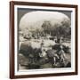 Result of a Morning's Hippopotamus Hunt on Mlembo River, Rhodesia, Africa, 1910-Keystone View Company-Framed Photographic Print