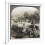 Result of a Morning's Hippopotamus Hunt on Mlembo River, Rhodesia, Africa, 1910-Keystone View Company-Framed Photographic Print