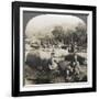 Result of a Morning's Hippopotamus Hunt on Mlembo River, Rhodesia, Africa, 1910-Keystone View Company-Framed Photographic Print