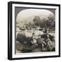 Result of a Morning's Hippopotamus Hunt on Mlembo River, Rhodesia, Africa, 1910-Keystone View Company-Framed Photographic Print