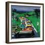 "Resume Safe Speed", May 30, 1959-Thornton Utz-Framed Giclee Print