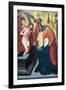 Resurrected Christ with the Symbol of the Passion Appearing to the Madonna and Saint John the Evang-Jacob Cornelisz van Oostsanen-Framed Giclee Print