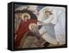 Resurrection. Jesus, Adam and Eve, Vienna, Austria, Europe-Godong-Framed Stretched Canvas