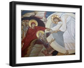 Resurrection. Jesus, Adam and Eve, Vienna, Austria, Europe-Godong-Framed Photographic Print