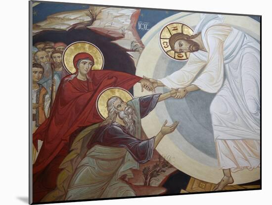 Resurrection. Jesus, Adam and Eve, Vienna, Austria, Europe-Godong-Mounted Photographic Print