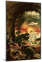 Resurrection of Christ, 1518-Albrecht Altdorfer-Mounted Giclee Print