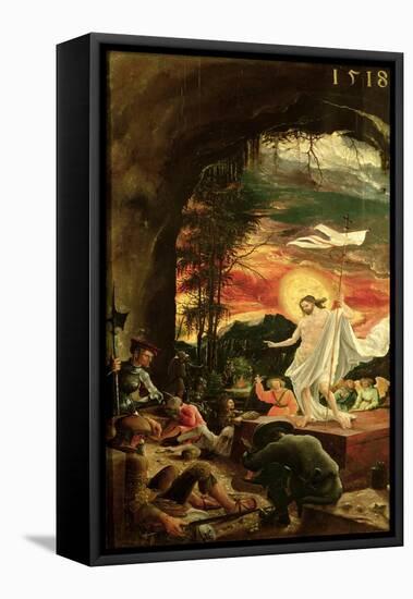 Resurrection of Christ, 1518-Albrecht Altdorfer-Framed Stretched Canvas