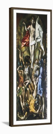 Resurrection of Christ, 1605-10-El Greco-Framed Giclee Print