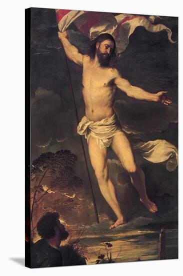 Resurrection of Christ, Detail from Central Panel of Averoldi Altarpiece-Titian (Tiziano Vecelli)-Stretched Canvas