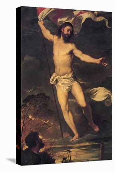 Resurrection of Christ, Detail from Central Panel of Averoldi Altarpiece-Titian (Tiziano Vecelli)-Stretched Canvas