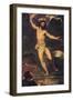 Resurrection of Christ, Detail from Central Panel of Averoldi Altarpiece-Titian (Tiziano Vecelli)-Framed Giclee Print