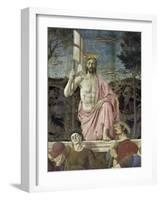 Resurrection of Christ, Detail-Piero della Francesca-Framed Giclee Print