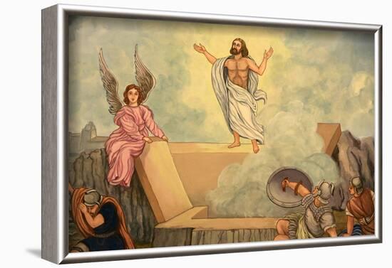 Resurrection of Christ, Domancy, Rhone Alpes, France-Godong-Framed Photographic Print