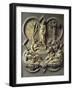 Resurrection of Christ, Gilded Bronze Tile-null-Framed Giclee Print