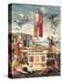 Resurrection of Christ-Raphael-Stretched Canvas