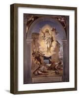 Resurrection of Christ-Alessandro Franchi-Framed Art Print