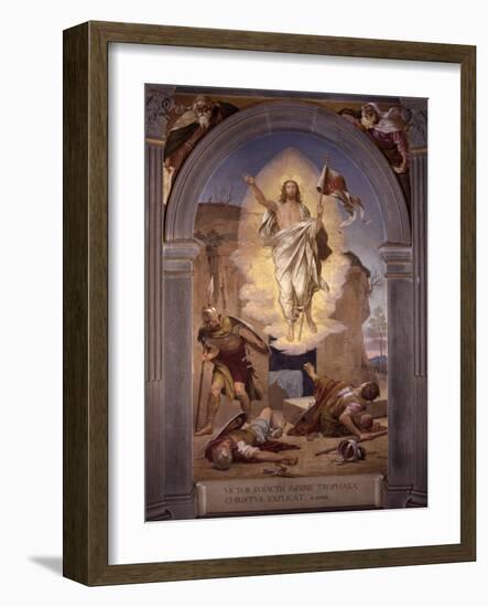 Resurrection of Christ-Alessandro Franchi-Framed Art Print