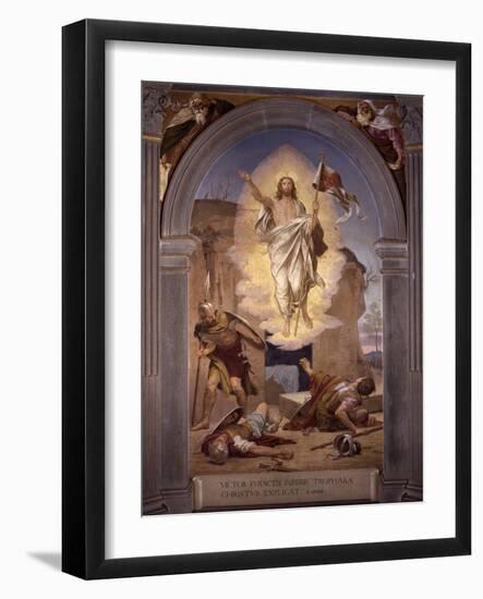 Resurrection of Christ-Alessandro Franchi-Framed Art Print