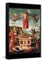 Resurrection of Christ-Raphael-Framed Stretched Canvas