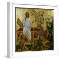 Resurrection of Christ-Master Of Hohenfurth-Framed Giclee Print