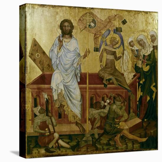 Resurrection of Christ-Master Of Hohenfurth-Stretched Canvas