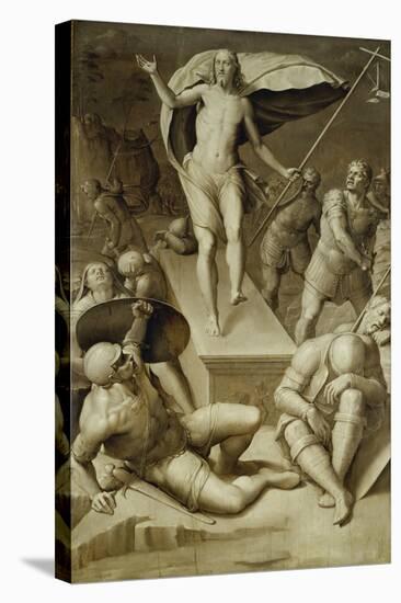 Resurrection of Christ-Florentinische Schule-Stretched Canvas