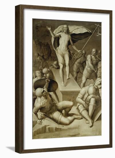 Resurrection of Christ-Florentinische Schule-Framed Giclee Print