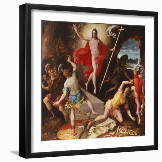 Resurrection of Christ-Antoine Caron-Framed Giclee Print