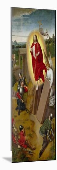 Resurrection of Christi. (Right Panel of a Domestic Altar)-Hans Memling-Mounted Giclee Print