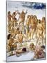 Resurrection of Flesh, from Last Judgment Fresco Cycle, 1499-1504-Luca Signorelli-Mounted Giclee Print
