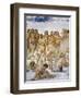 Resurrection of Flesh, from Last Judgment Fresco Cycle, 1499-1504-Luca Signorelli-Framed Giclee Print