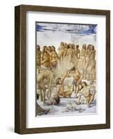 Resurrection of Flesh, from Last Judgment Fresco Cycle, 1499-1504-Luca Signorelli-Framed Giclee Print