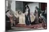 Resurrection of Jairus' Daughter, by Rusing-null-Mounted Giclee Print