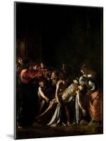 Resurrection of Lazarus-Caravaggio-Mounted Giclee Print