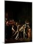 Resurrection of Lazarus-Caravaggio-Mounted Giclee Print