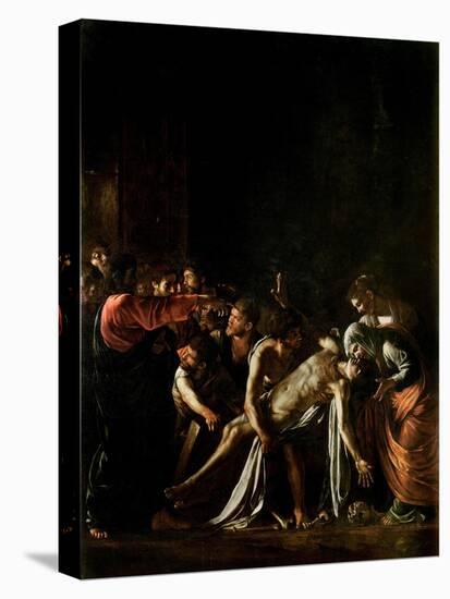 Resurrection of Lazarus-Caravaggio-Stretched Canvas