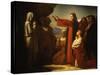 Resurrection of Lazarus-Leon Bonnat-Stretched Canvas