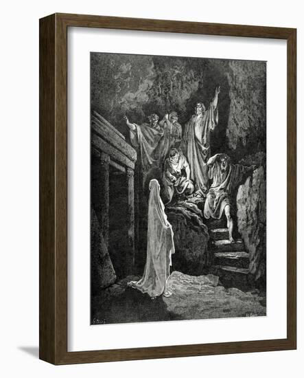 Resurrection of Lazarus-null-Framed Giclee Print